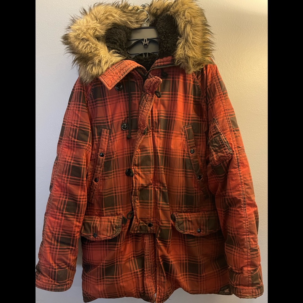 I’m selling a Ralph Lauren Denim & Supply plaid winter coat!!!⭐️⭐️⭐️⭐️⭐️